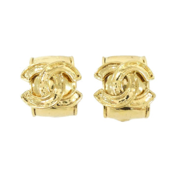 Chanel Clip-On Earrings Gold-