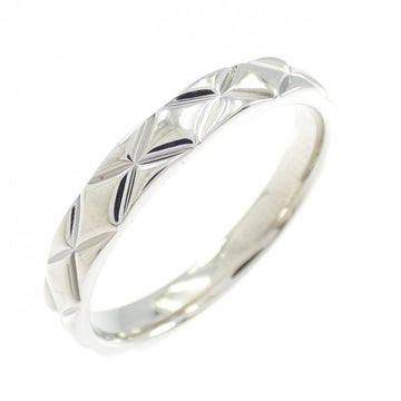 Chanel Matelassé Ring Platinum