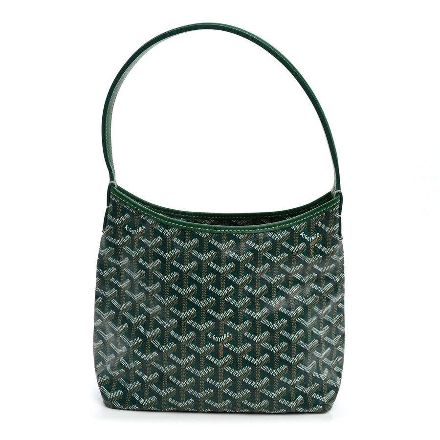 Goyardine Boheme Hobo Mini Green