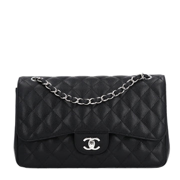 Chanel Caviar Quilted Jumbo Double Flap