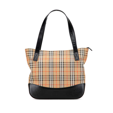 Burberry Haymarket Check Canvas Tote