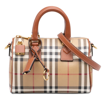 Burberry Mini House Check Coated Canvas