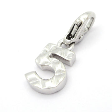 Chanel No. 5 18K White Gold Pendant Head