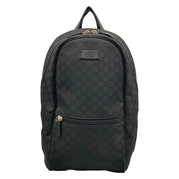 Gucci Gg Black Nylon Jacquard Leather