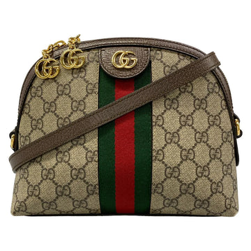 Gucci Ophidia Beige Dark Brown Pvc