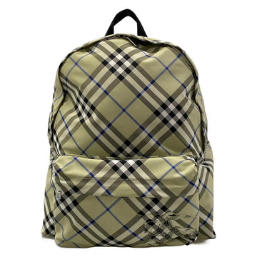 Burberry Check Backpack Light Khaki Gray