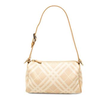 Burberry Nova Check Canvas Shoulder Bag