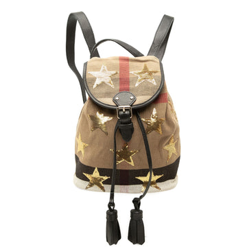 Burberry Mega Check Canvas Star Sequin