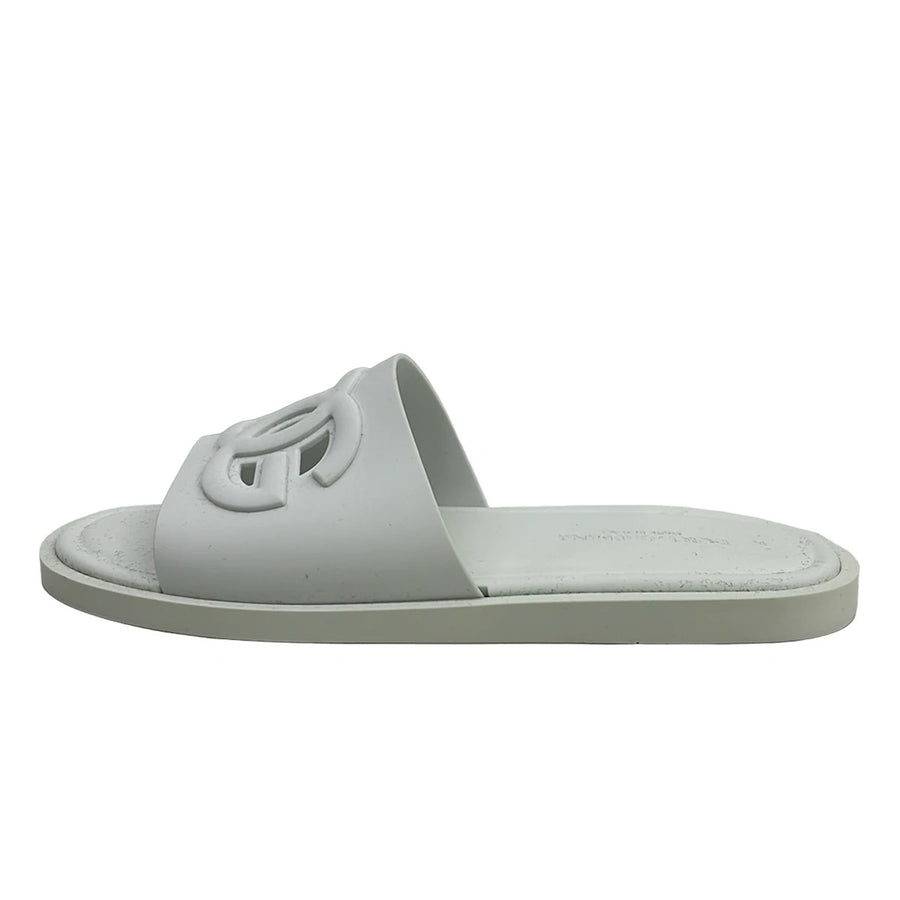 Dolce&Gabbana White Rubber Men's Sandals