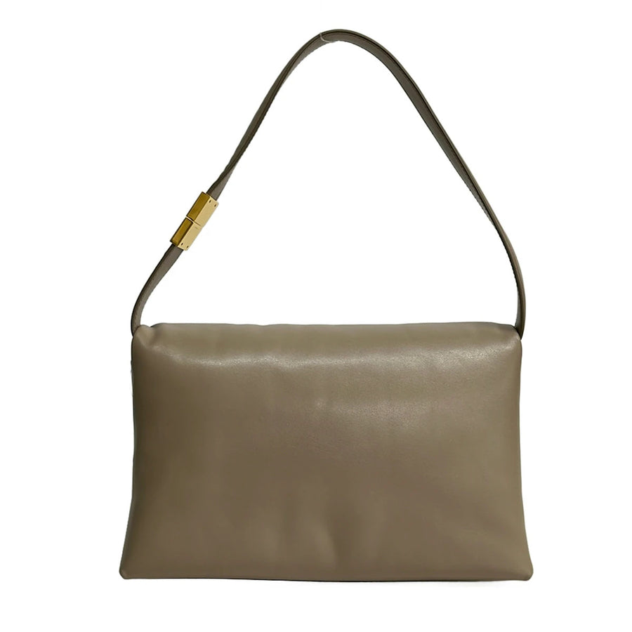 Marni Prisma Barley Brown Leather