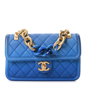 Chanel Caviar Quilted Small Sunset On