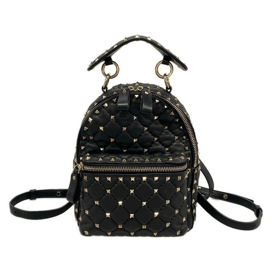 Valentinogaravani Rockstud Black Leather
