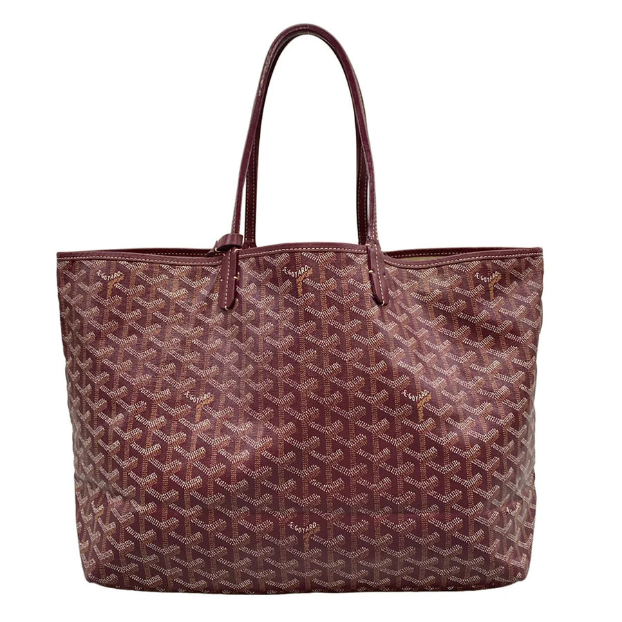 Goyard Saint Louis Pm Bordeaux Coated