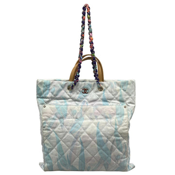 Chanel In The Mix Light Blue Beige Denim