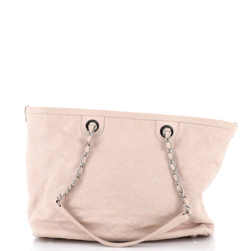 Chanel Cc Daily Shopping Tote Quilted