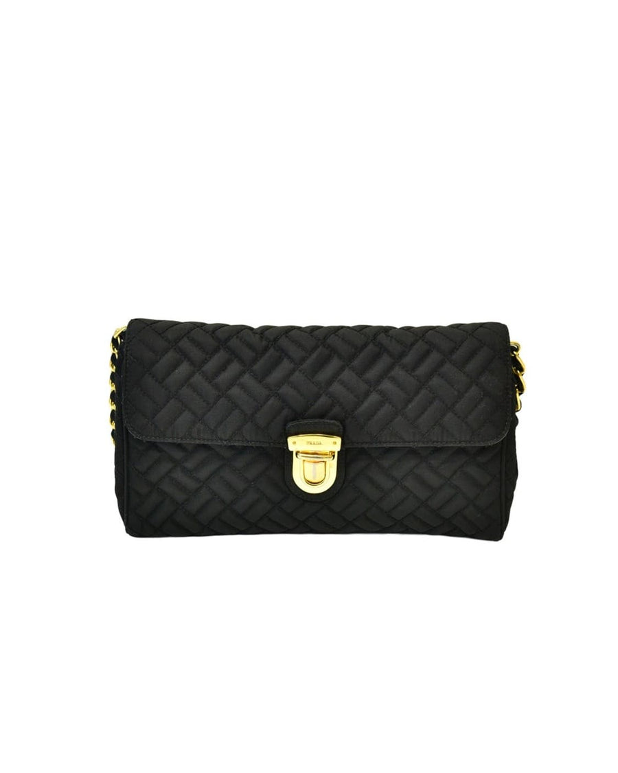 Prada Matrasse Quilted Chain Crossbody