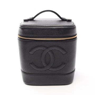Chanel Coco Mark Vanity Handbag Calfskin