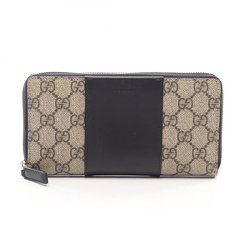Gucci Eden Gg Supreme Around Long Wallet