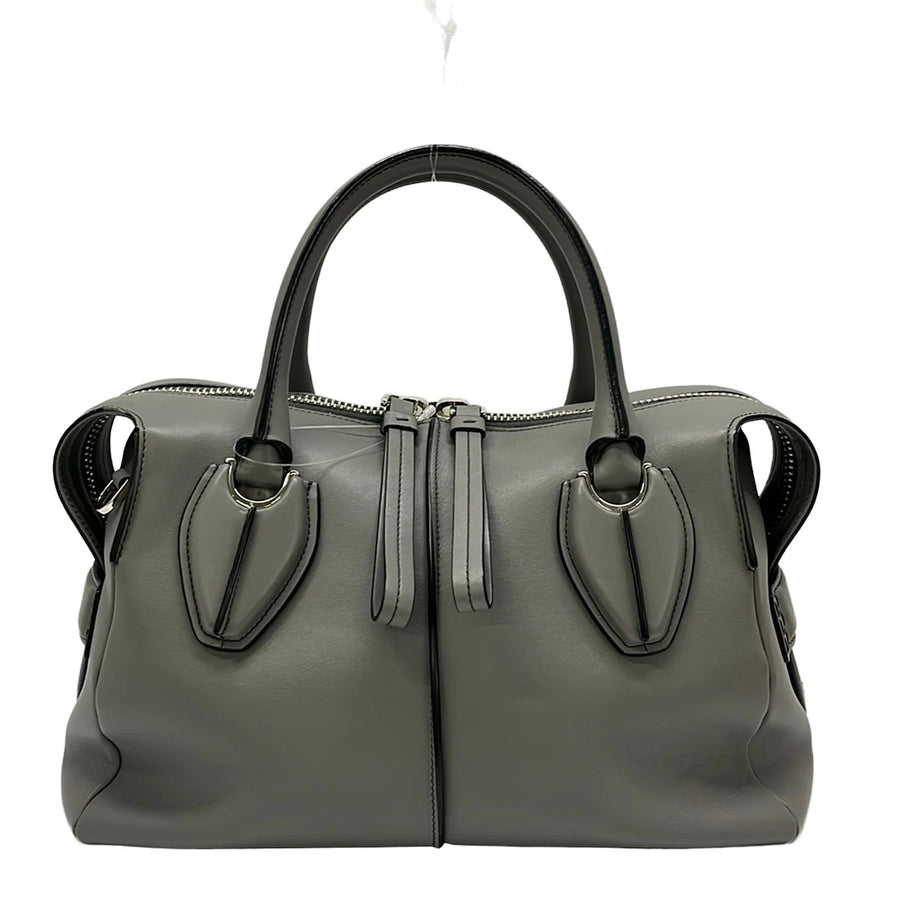 Tod's D Styling Mini Gray Leather