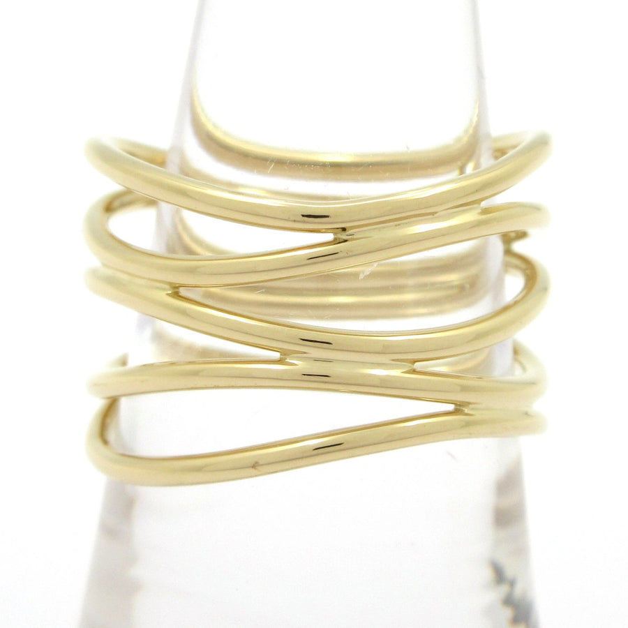 Tiffany&Co. Wave 5-Row Ring 18K Yellow