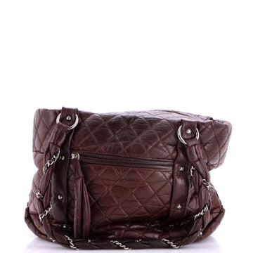 Chanel Lady Braid Shopping Tote Quilted