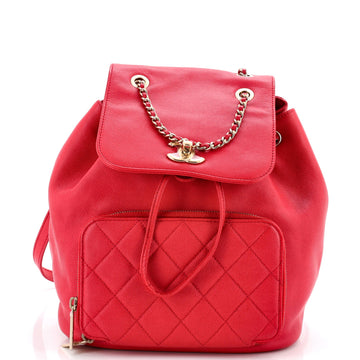 Chanel Business Affinity Backpack Caviar