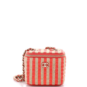 Chanel Classic Vanity Case With Chain