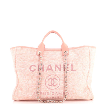Chanel Deauville Tote Raffia With