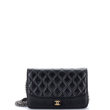 Chanel Gabrielle Wallet On Chain Quilted