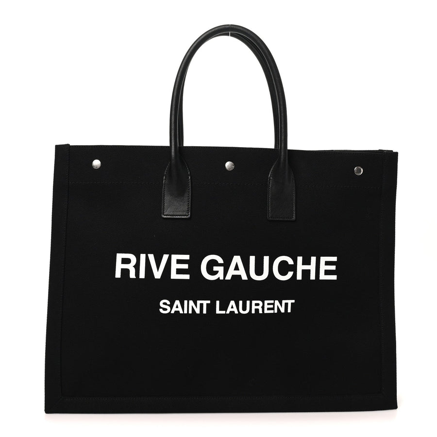 Saint Laurent Linen Calfskin Rive Gauche