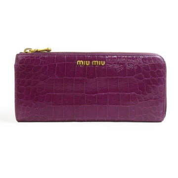 Miumiu Zip Around Long Wallet