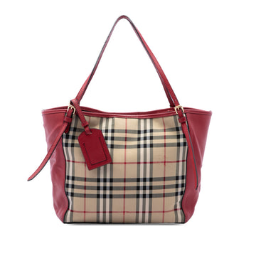 Burberry Small Haymarket Check Nylon And