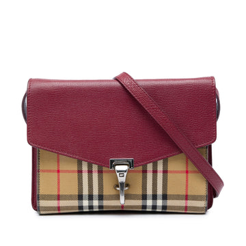 Burberry Small Leather And House Check