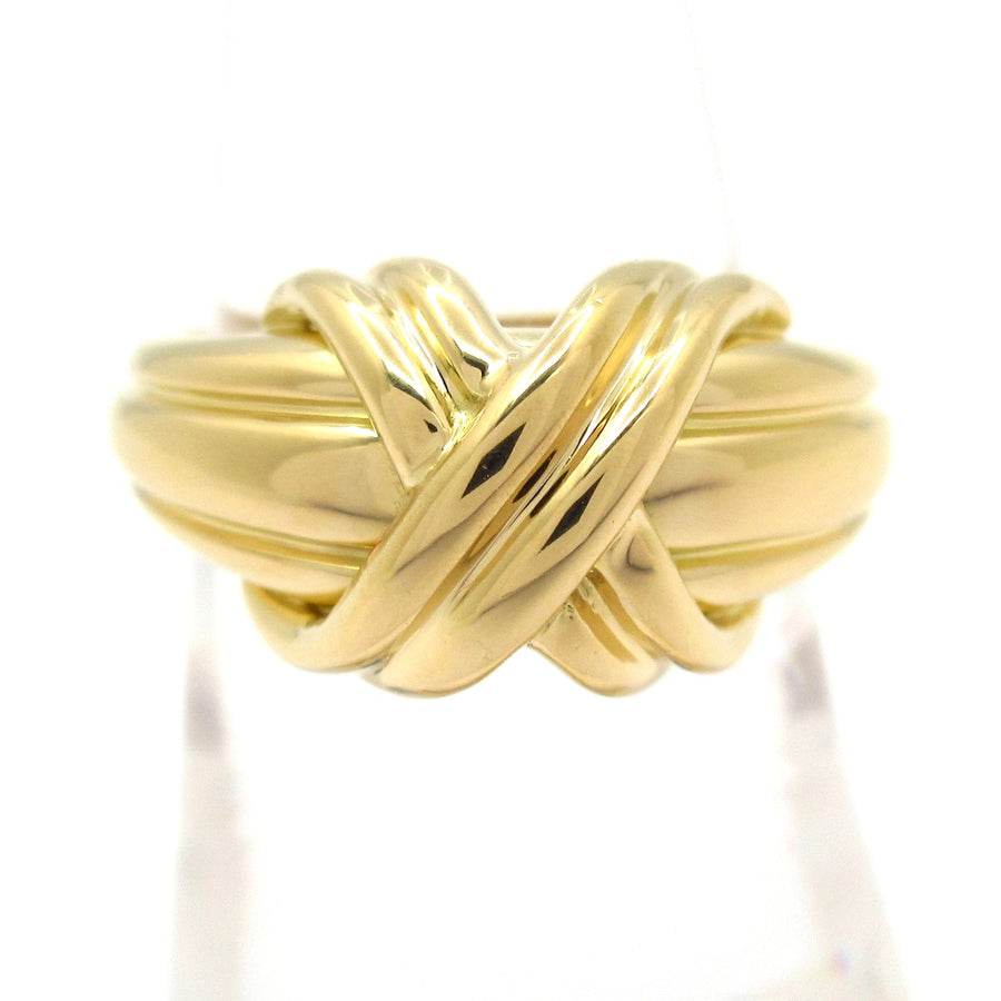 Tiffany&Co. Signature 18K Yellow Gold