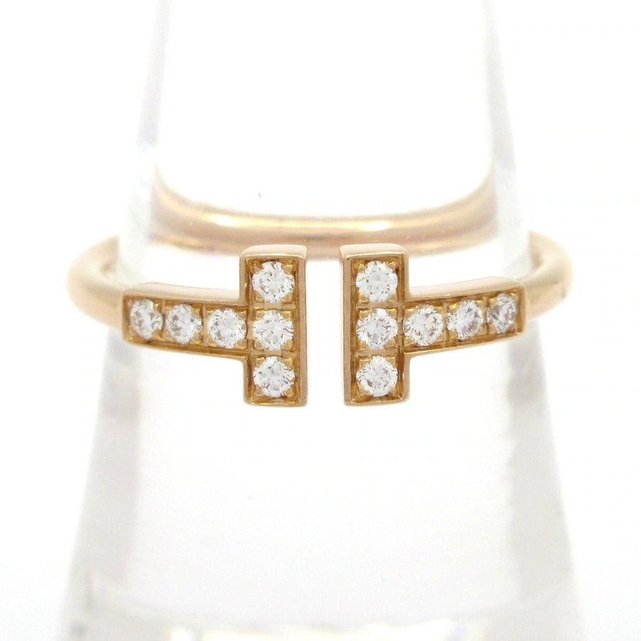Tiffany&Co. T Wire 18K Rose Gold Diamond