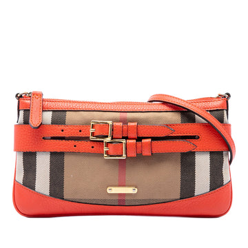 Burberry House Check Canvas And Leather