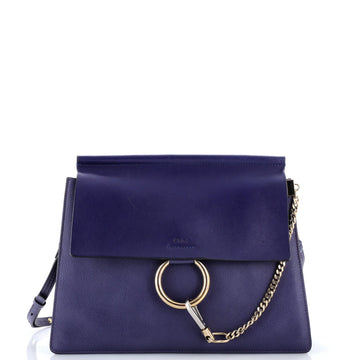 Chloe Faye Shoulder Bag Leather Medium