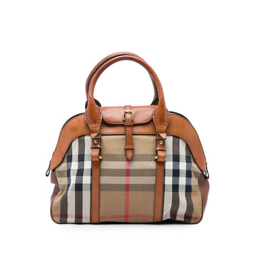 Burberry Medium House Check Canvas And