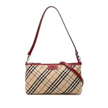 Burberry Nova Check Canvas Satchel Pre-