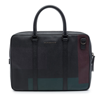 Burberry Grained Calfskin Colorblock