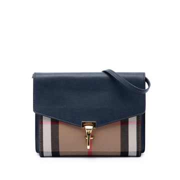 Burberry Small Leather And House Check