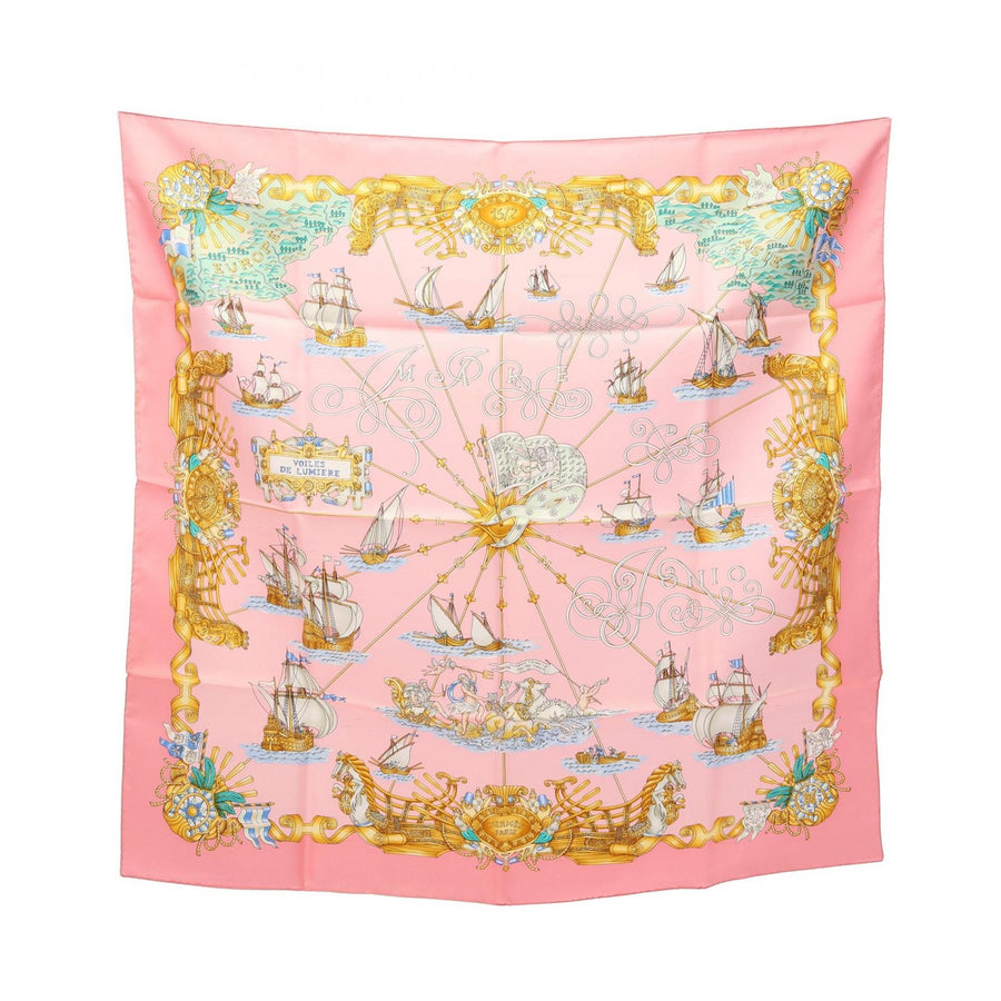 Hermes Carre90 Voiles De Lumiere Scarf