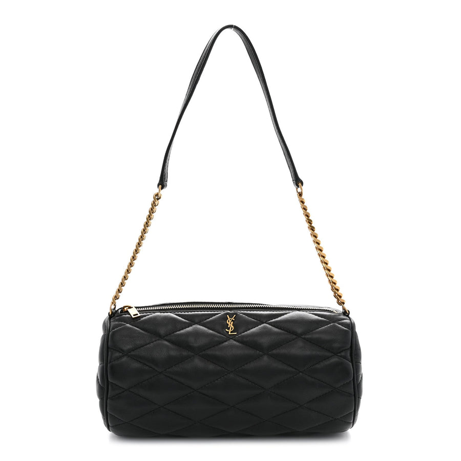 Saint Laurent Lambskin Small Sade Tube