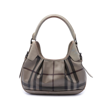 Burberry Smoke Check Coated Canvas