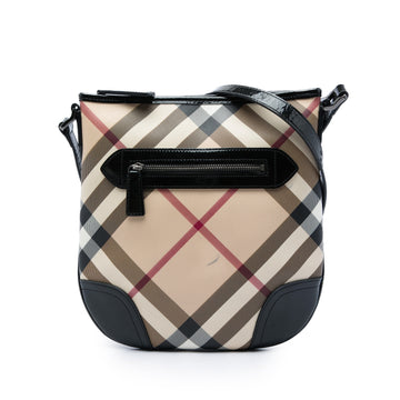 Burberry Supernova Check Coated Canvas