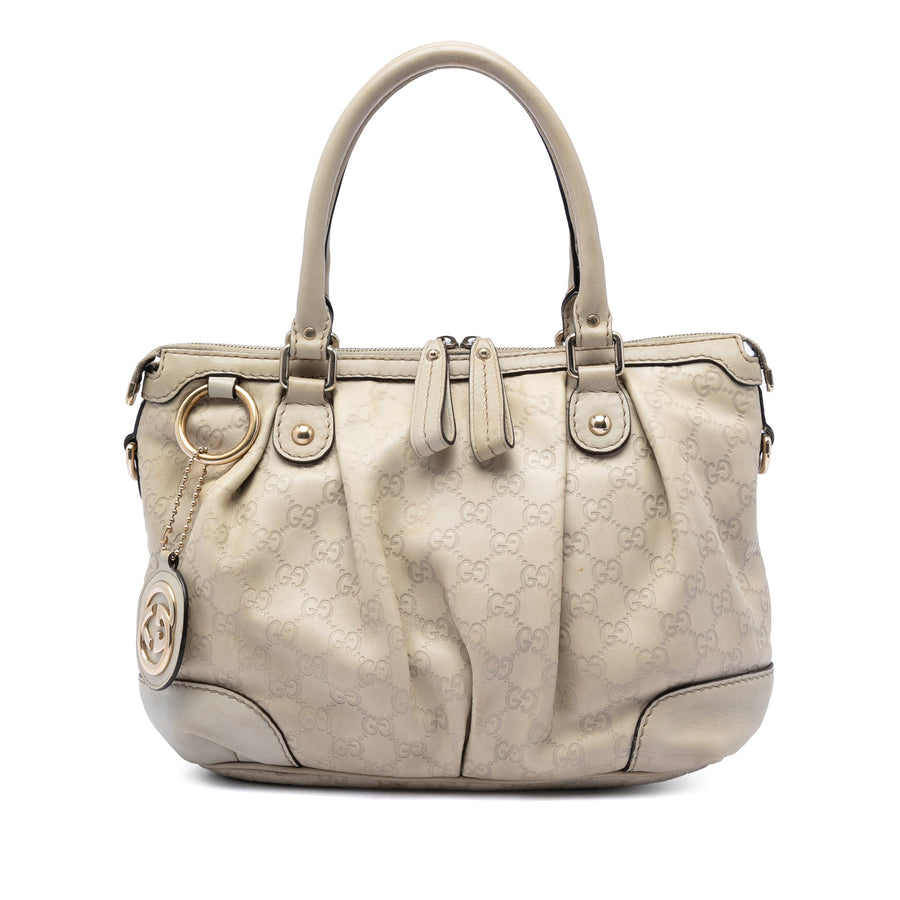 Sukey Top Handle Satchel Guccissima