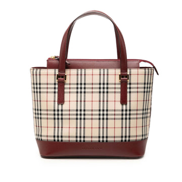 Burberry Golderton Tote Haymarket Coated