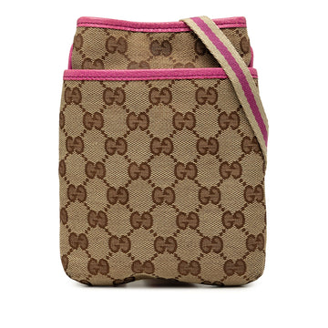 Gucci Gg Canvas Web Crossbody Pre-Loved