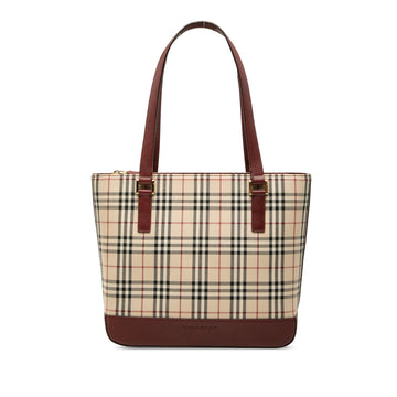 Burberry Golderton Tote Haymarket Coated