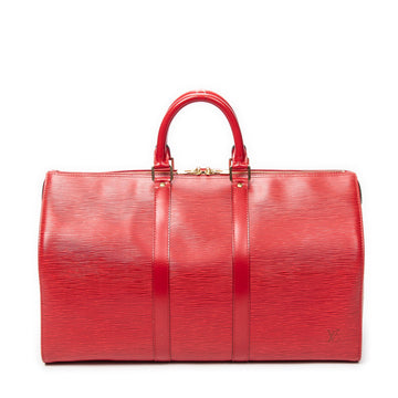 Louis Vuitton Keepall Bag Epi Leather 45